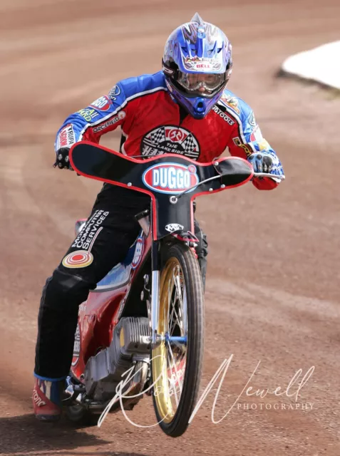 Krzysztof Kasprzak of Lakeside Hammers Speedway Photograph 12x8 inches