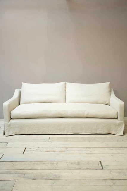 “The Conrad” Skirted Bespoke Sofa By Tallboy Interiors