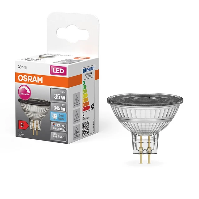 Osram Lampada Con Riflettore LED Energy Class PAR16 Da 2 W, 360 Lm - Foto 6