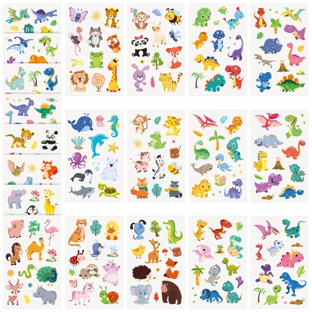 CARTOONTATTOOSAUFKLEBER KÖRPERTATTOOS TATTOOAUFKLEBER Tempory EUR 8