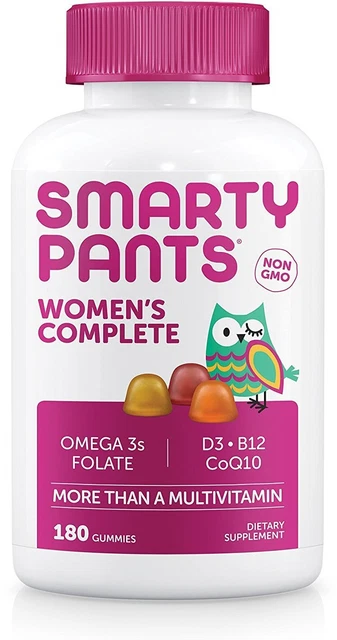 Para mujer Complete by SmartyPants, 180 gomitas