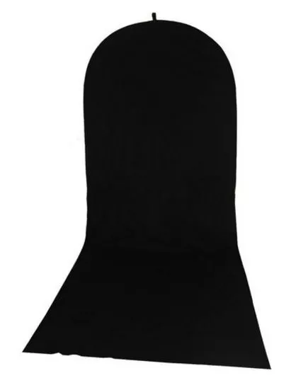 BRESSER Falthintergrund BR-TR11 180 x 240 cm Schwarz/Weiß mit Schleppe in 2