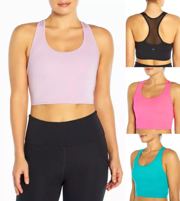 MARIKA GYM TOP Medium Impact Sports Bra Non-Wired Removable Padding Cycle  House £9.54 - PicClick UK