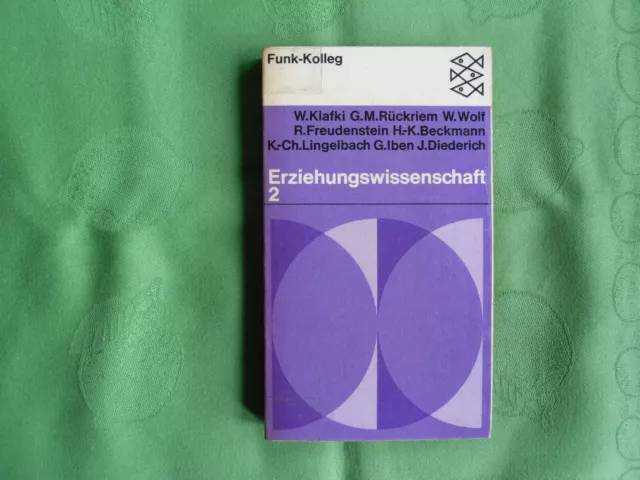 Funk-Kolleg - Erziehungswissenschaft 2 - Fischer Verlag - 1975 - Taschenbuch -