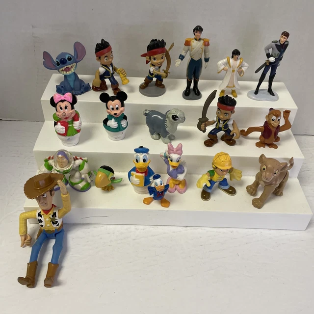 Mixed Lot Of Disney PVC Figure Mickey Minnie Princes Toy Story & Other Lot Of 19