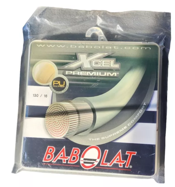 Babolat Xcel Premium 130/16 Tennis String The Supreme Comfort NEW SEALED