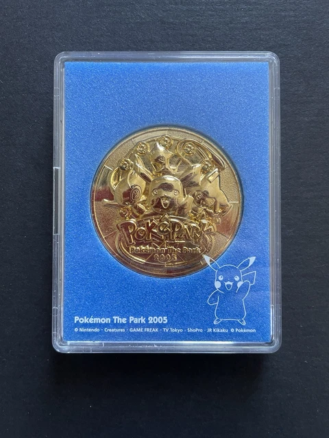POKEPARK POKÉMON PARK 2005 Commemorative Medal Limited Japan Rare