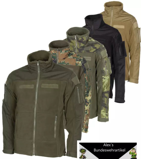 Militär Fleecejacke Combat Tactical Jacke Fleece  BW Army Bundeswehr Outdoor