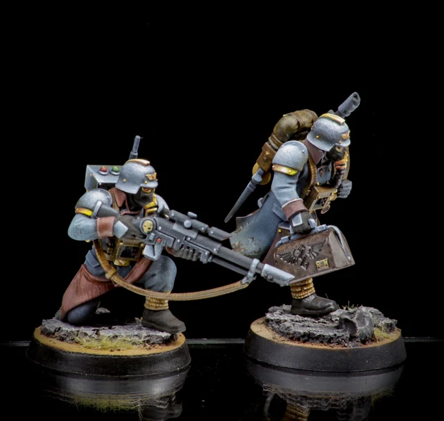 Figurines Warhammer 40K Death Korps Of Krieg - Propaint - Occasion