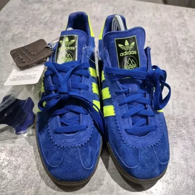 FROM 2018 BNIB Adidas WHALLEY SPZL uk 9 blue F35717 terrace 94.99 PicClick UK
