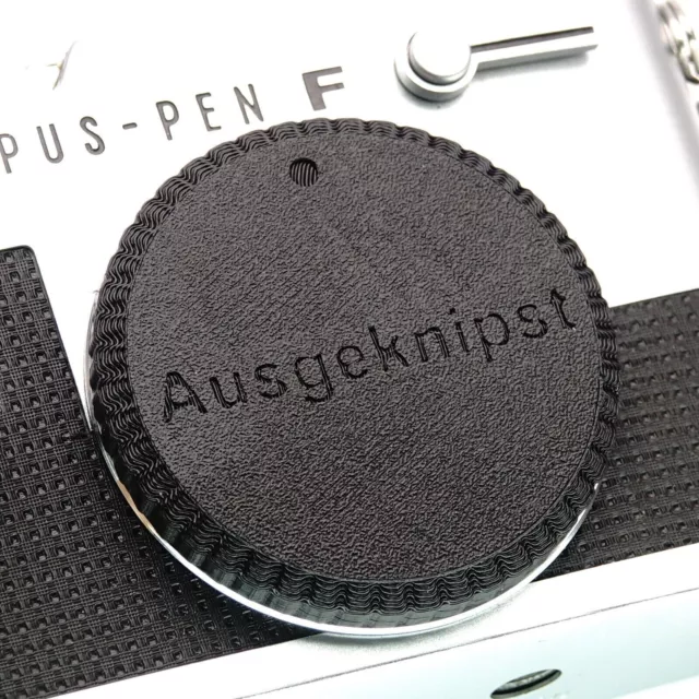 Olympus Pen F 35mm Couvercle de boîtier Body Cap pour Pen F / FT/ FV Ausgeknipst