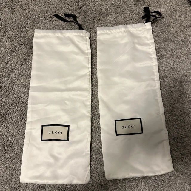 Gucci Shoe Dust Bags Set of 2