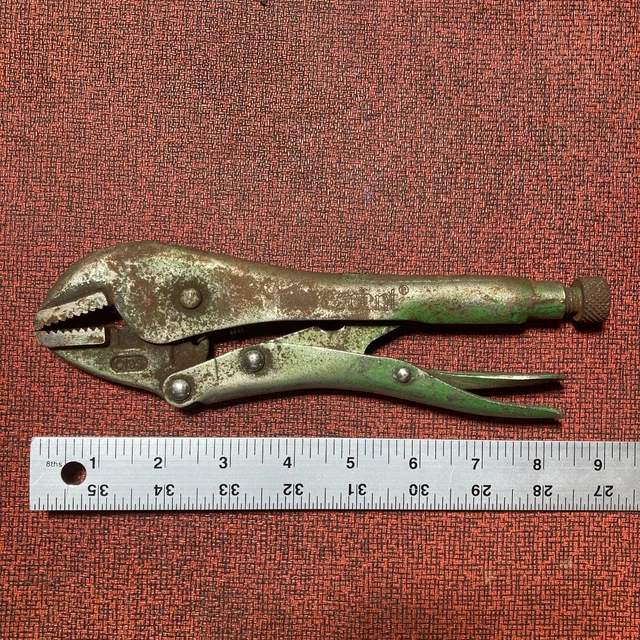 Crescent Vise Grips C10S 8” Pliers USA Silver