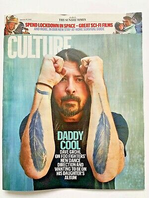 **Dave Grohl Foo Fighters Sunday Times Culture Magazine January 2021**