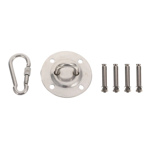 1 Set aus Edelstahl Swing Haken Hängematte Fixierhaken Nützliche Schwinghaken