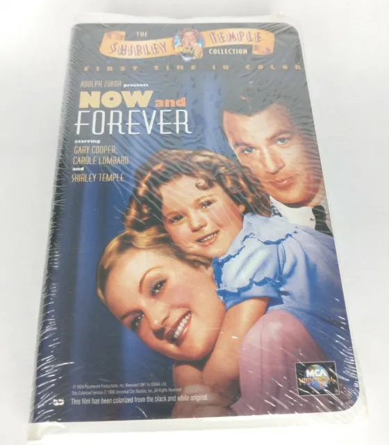 Now and Forever The Shirley Temple Collection VHS 1999 Universal