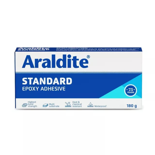 Araldite Adhésif époxy standard 180 g Tubes de colle Résine 100 g...