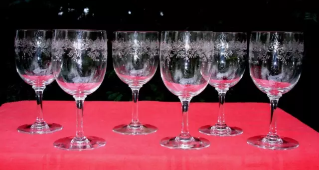 Baccarat Sevigne Water Glasses Weingläser Wassergläser Verre A Eau Cristal Grave
