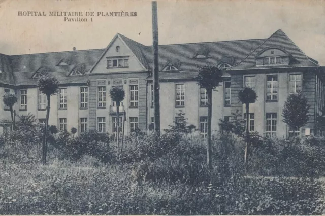 CPA 57- Moselle - METZ - Hôpital militaire de Plantières - pavillon 1