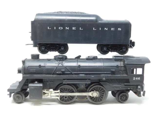 O Gauge 3-Rail Lionel Lines Postwar 246 2-4-2 Columbia Steam Locomotive