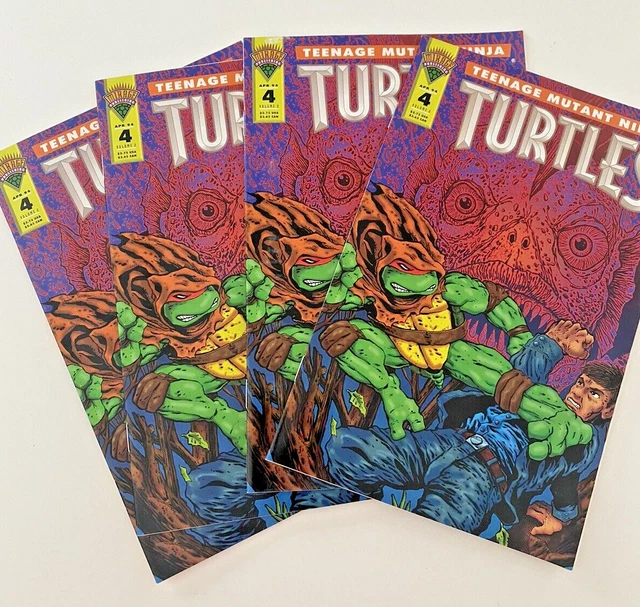 Teenage Mutant Ninja Turtles Vol2 #4 Mirage 1994 Lot Of 4 Comics Vg