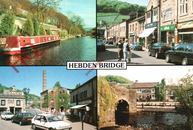 PICTURE POSTCARD>>HEBDEN BRIDGE (Multiview) [Heritage Cards] £3.49 ...