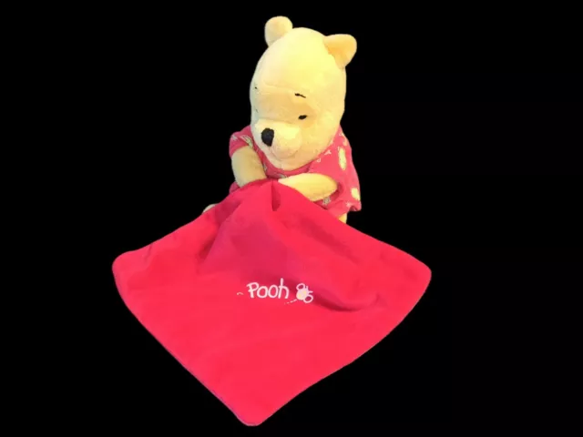 Winnie Pooh Disney Nicotoy Plüschtier Puuh mit Schmusetuch Kuscheltuch Comforter