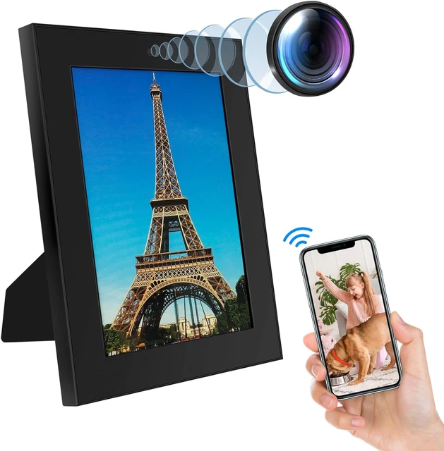 Mini Telecamera Spia Nascosta Wifi 1080P Interno Microcamera Spia wifi Invisibile con Audio, Mini Videocamera Sorveglianza Senza Fili Sicurezza per