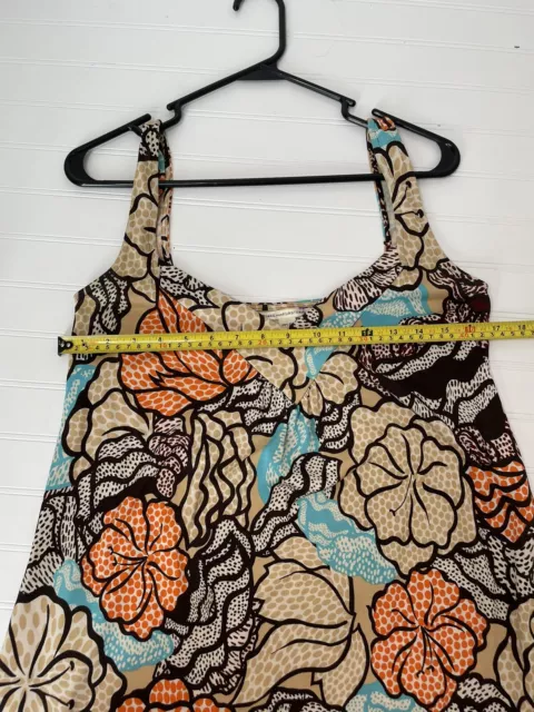 Diane Von Furstenberg Dress Womens Small S 6 100% Silk Floral Pockets 3