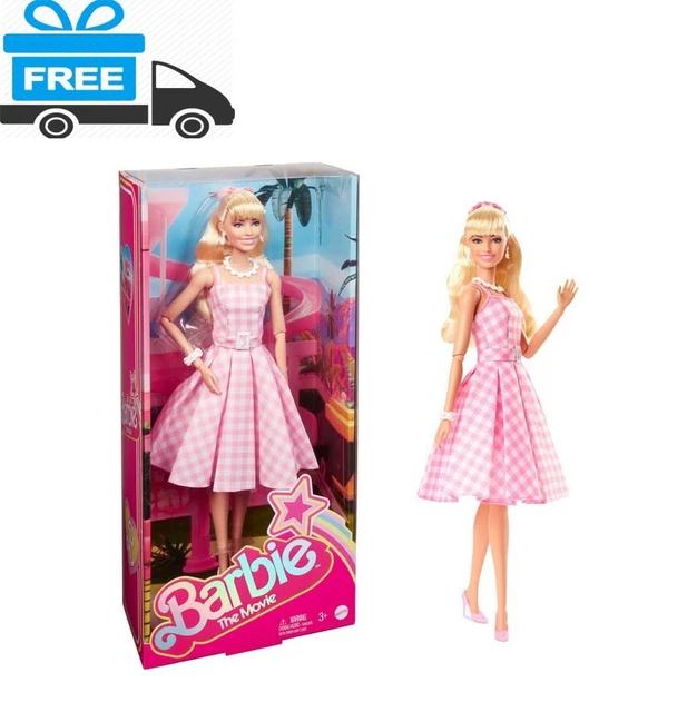 BARBIE THE MOVIE Collectible Doll, Margot Robbie as Barbie in Pink