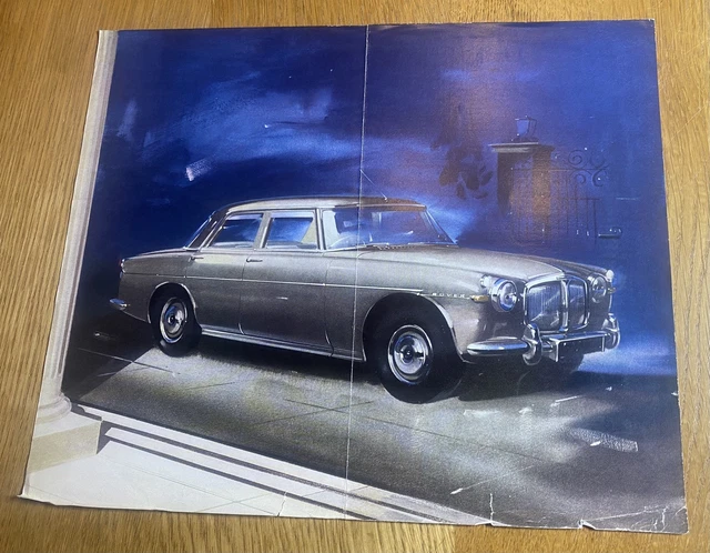 ROVER 3-LITRE P5 Mk1 Saloon 1960-1961 Sales Brochure - Very rare £8.64 ...