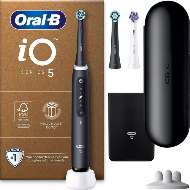 Oral-B iO Series 5 Plus Elektrozahnbürste Edition Black Onyx NEU & OVP