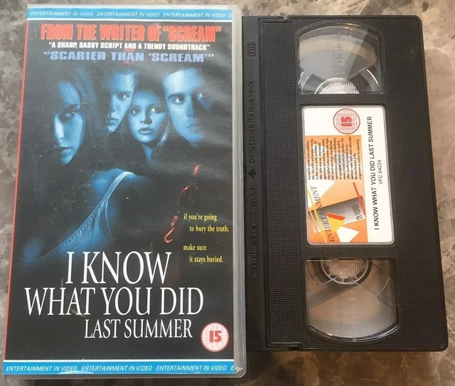 I KNOW WHAT You Did Last Summer VHS Video Tape A 1997 Movie Jennifer ...
