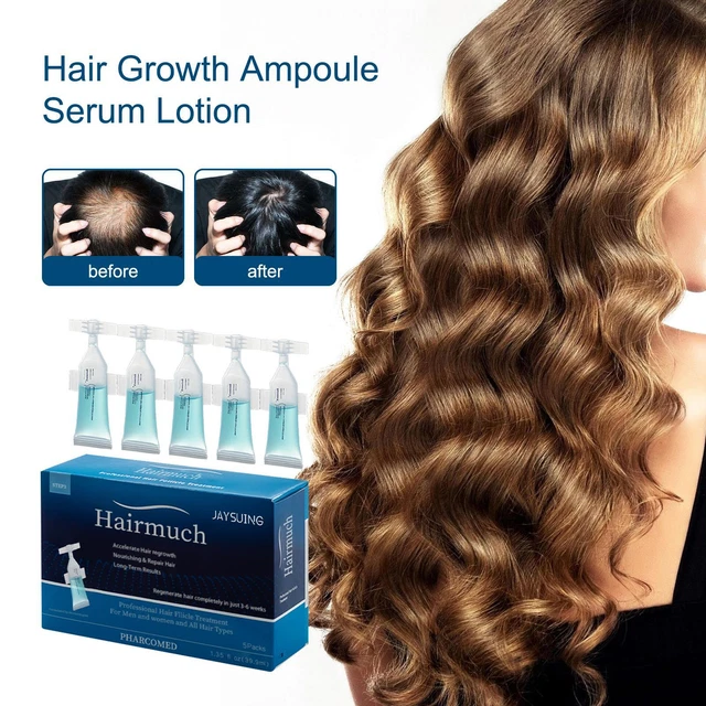 1/2/3 cajas ampolla de crecimiento del cabello loción suero crecimiento del cabello G7M4