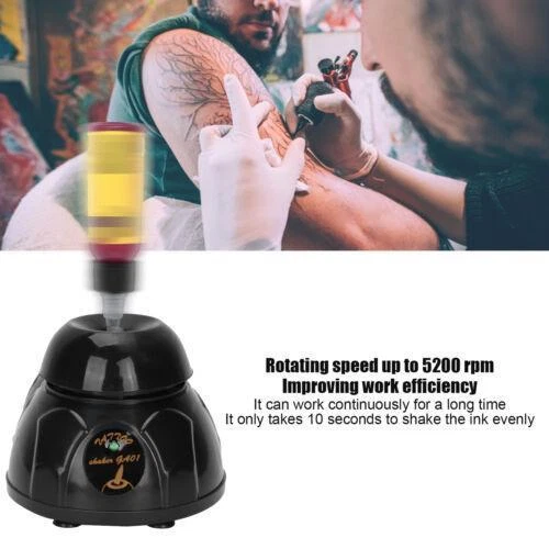 Mezclador eléctrico de esmalte de uñas agitador de pigmentos para tatuajes - mezcla de botellas líquidas