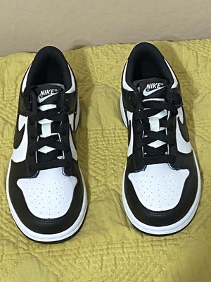 NIKE DUNK LOW Retro PS White Black Panda CW1588-100 - Size 1Y - NEW $60.00 - PicClick