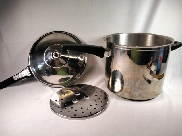 Kuhn Rikon Duromatic Inox  Stainless Stovetop Pressure Cooker  7L