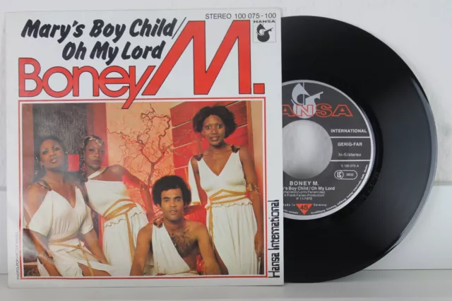 7" Single - BONEY M. - Mary´s Boy Child / Oh My Lord - Hansa Records 1978