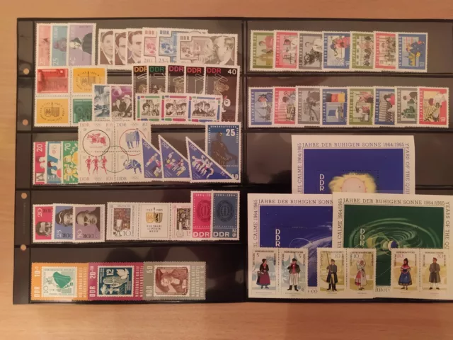 DDR Lot aus Jahrgang 1964, postfrisch o. Falz