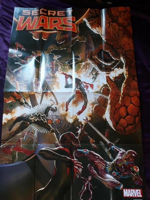 SECRET WARS Promo Poster, 24 x 36- 2015, MARVEL Comics