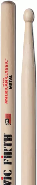 Vic FIrth - American Classic® Drumsticks METAL - American Hickory - Holzspitze