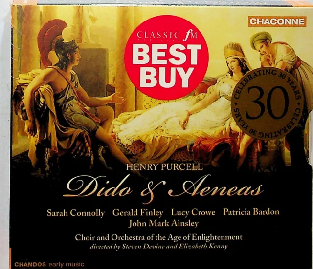 Purcell: Dido & Aeneas, Age Of Enlightenment CD -NEW (Sarah Connolly) Chandos