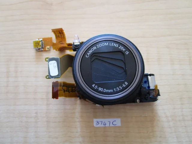 Lens assembly for Canon PowerShot SX260HS