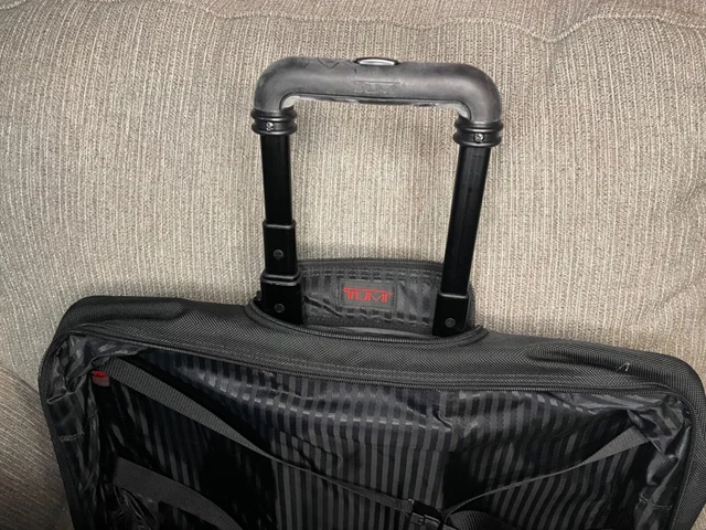 Tumi Classic Black 2 Wheel Ballistic Nylon Garment Carry On Bag 21" 2277D3 10