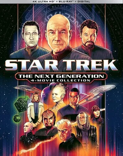 STAR TREK NEXT Generation Motion Picture Collection (4Kuhd/Blu-Ray ...