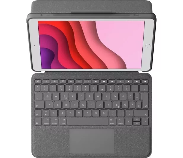 Logitech Combo Touch Keyboard Folio for Apple iPad Pro 12.9 (5th & 6th  Gen) with Detachable Backlit Keyboard Oxford Gray 920-010097 - Best Buy