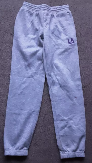 LOVELY Girls L.A. Gear Joggers in Grey Age 11/12 Years 34.5" Long Nice THESE