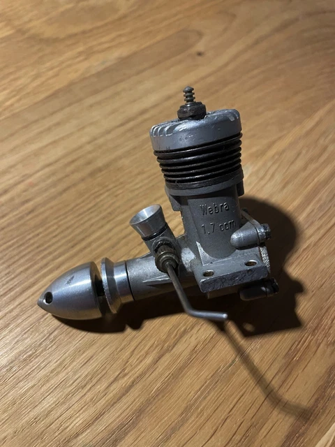 Alter Modellmotor * Webra Glühzünder * 1,7 ccm * 1960er * Modellflug * Vintage