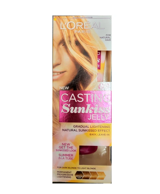 LOREAL PARIS CASTING Sunkiss Lightening Jelly 02 Light Brown Dark Blonde £13.50 PicClick UK