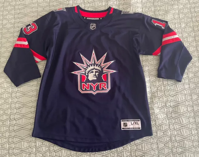 Kids Alexis Lafreniere New York NY Rangers Alternate NHL Jersey - Youth L/XL